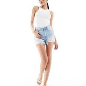 Bershka Light Blue Denim Jeans Women Size 6
